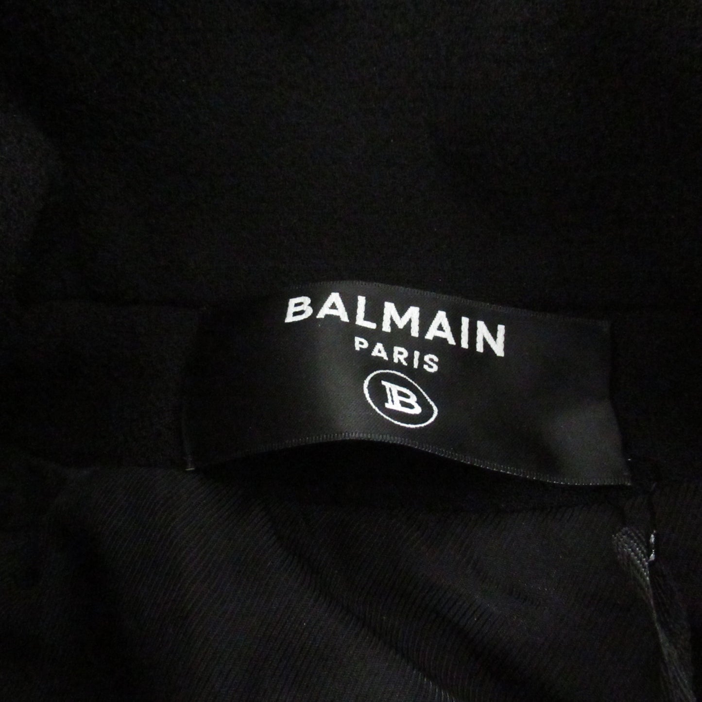 ジャケット ウール ブラック バルマン アウター BALMAIN