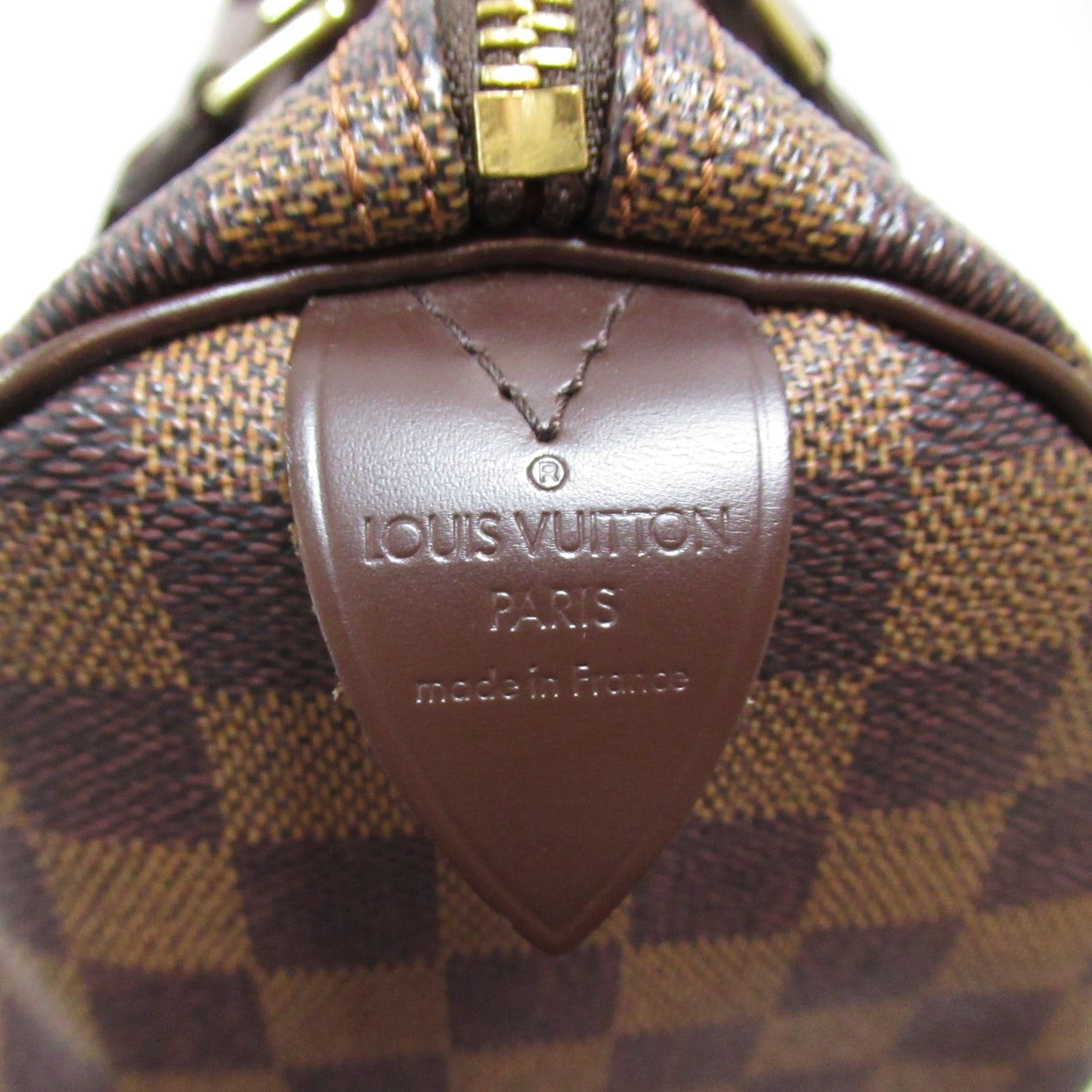 スピーディ30 ハンドバッグ ハンドバッグ PVCコーティングキャンバス ダミエ ブラウン エベヌ ルイヴィトン バッグ LOUIS VUITTON