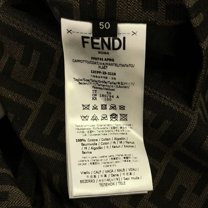 コート コート コットン ベージュ フェンディ アウター FENDI