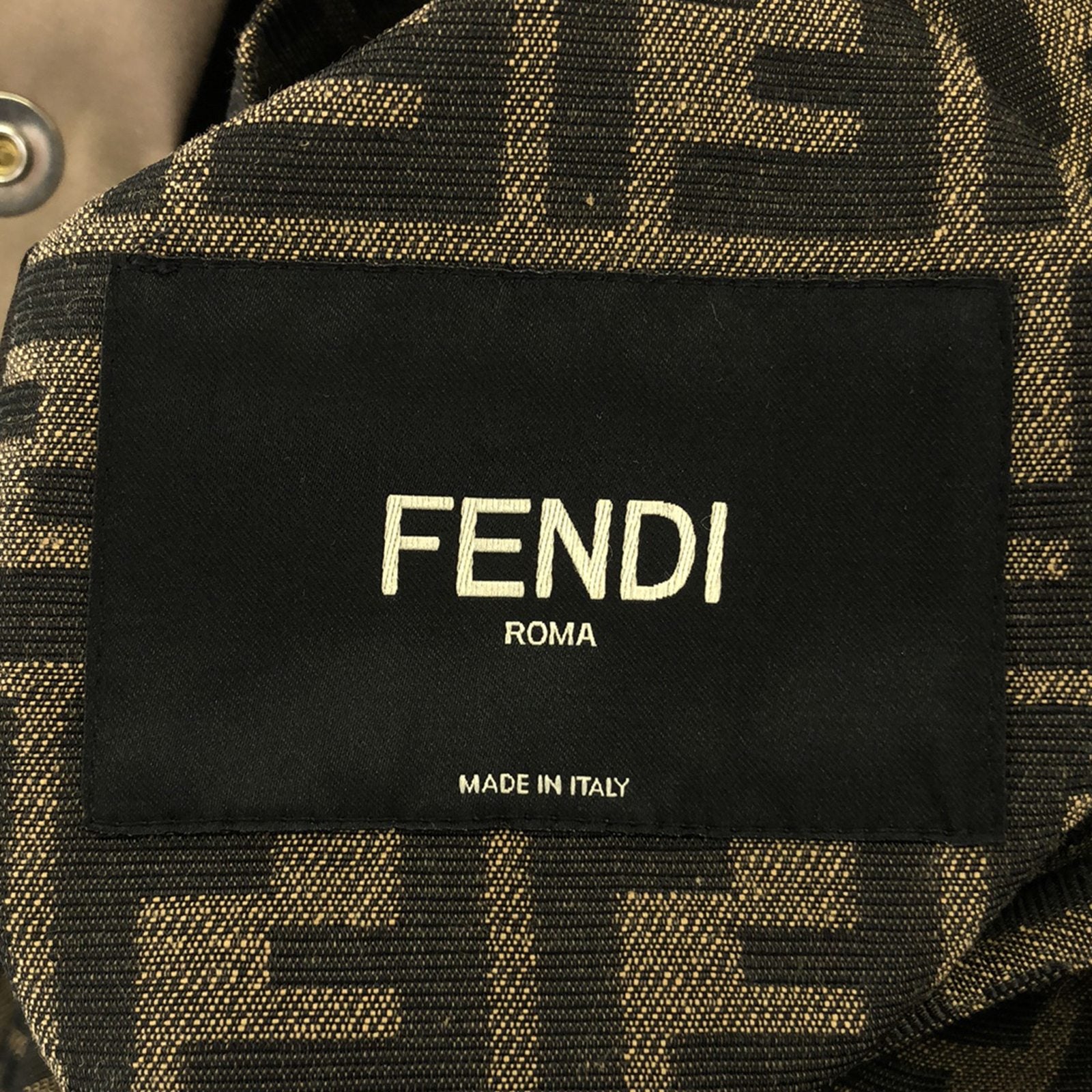 コート コート コットン ベージュ フェンディ アウター FENDI