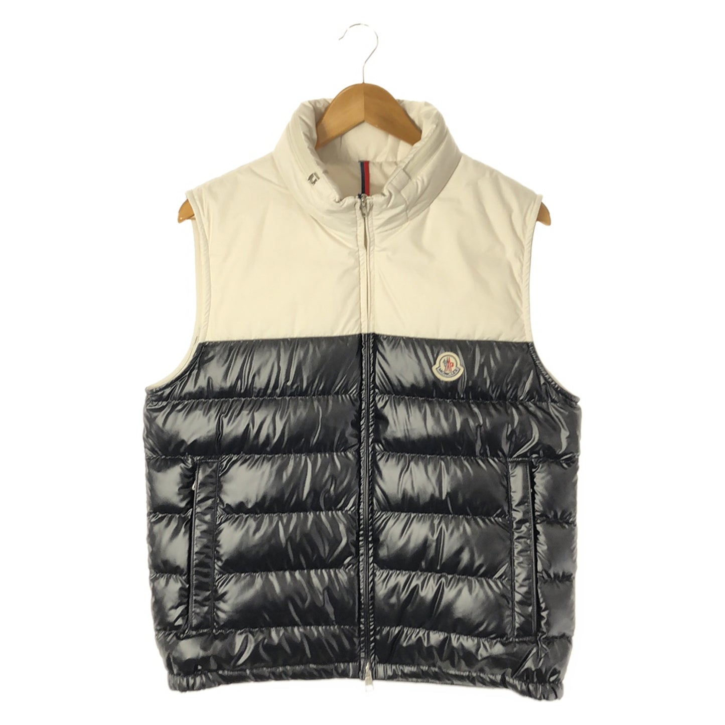 ダウン ベスト ダウンベスト ネイビー モンクレール アウター MONCLER