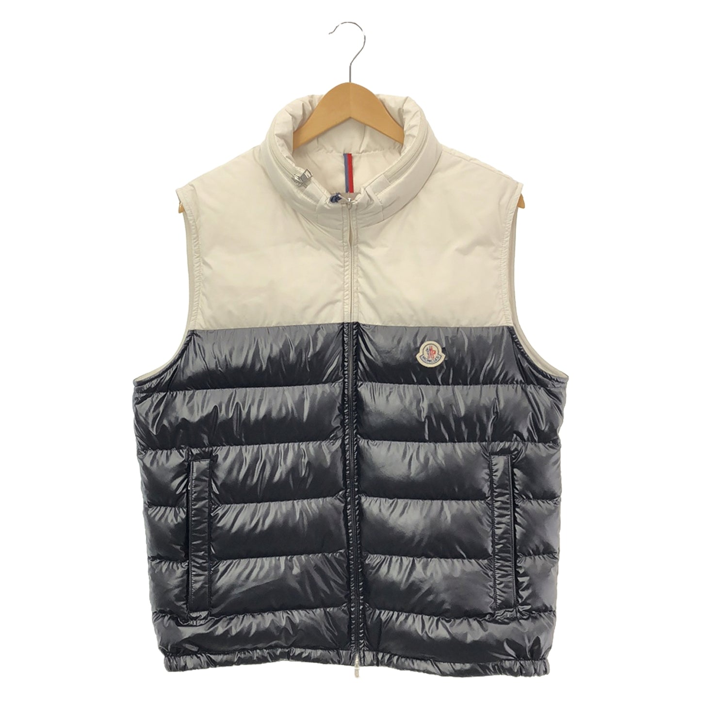 ダウン ベスト ダウンベスト ネイビー モンクレール アウター MONCLER