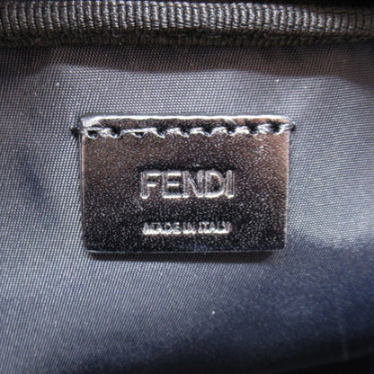 FFジャカード ポーチ ポーチ ファブリック ブラウン フェンディ 財布・小物 FENDI