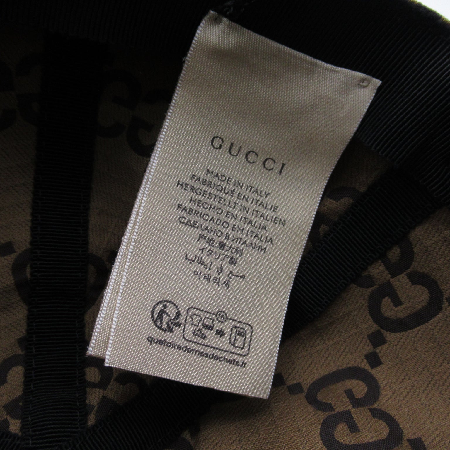 ベースボールキャップ キャップ ベージュ グッチ 財布・小物 GUCCI