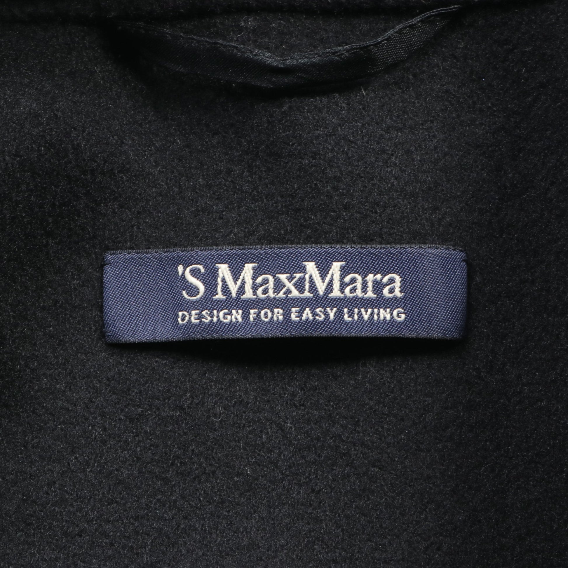 コート ウール ブラック マックスマーラ アウター Max Mara