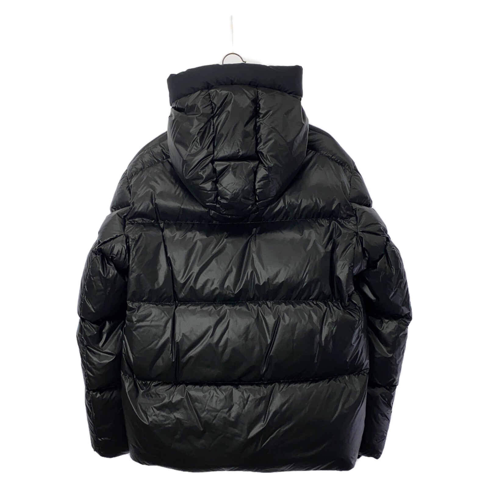 ダウンジャケット ダウンジャケット ナイロン ブラック モンクレール アウター MONCLER