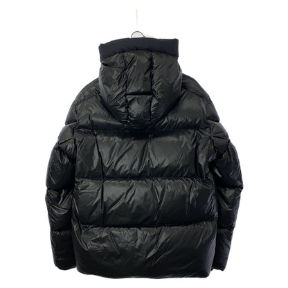 ダウンジャケット ダウンジャケット ナイロン ブラック モンクレール アウター MONCLER