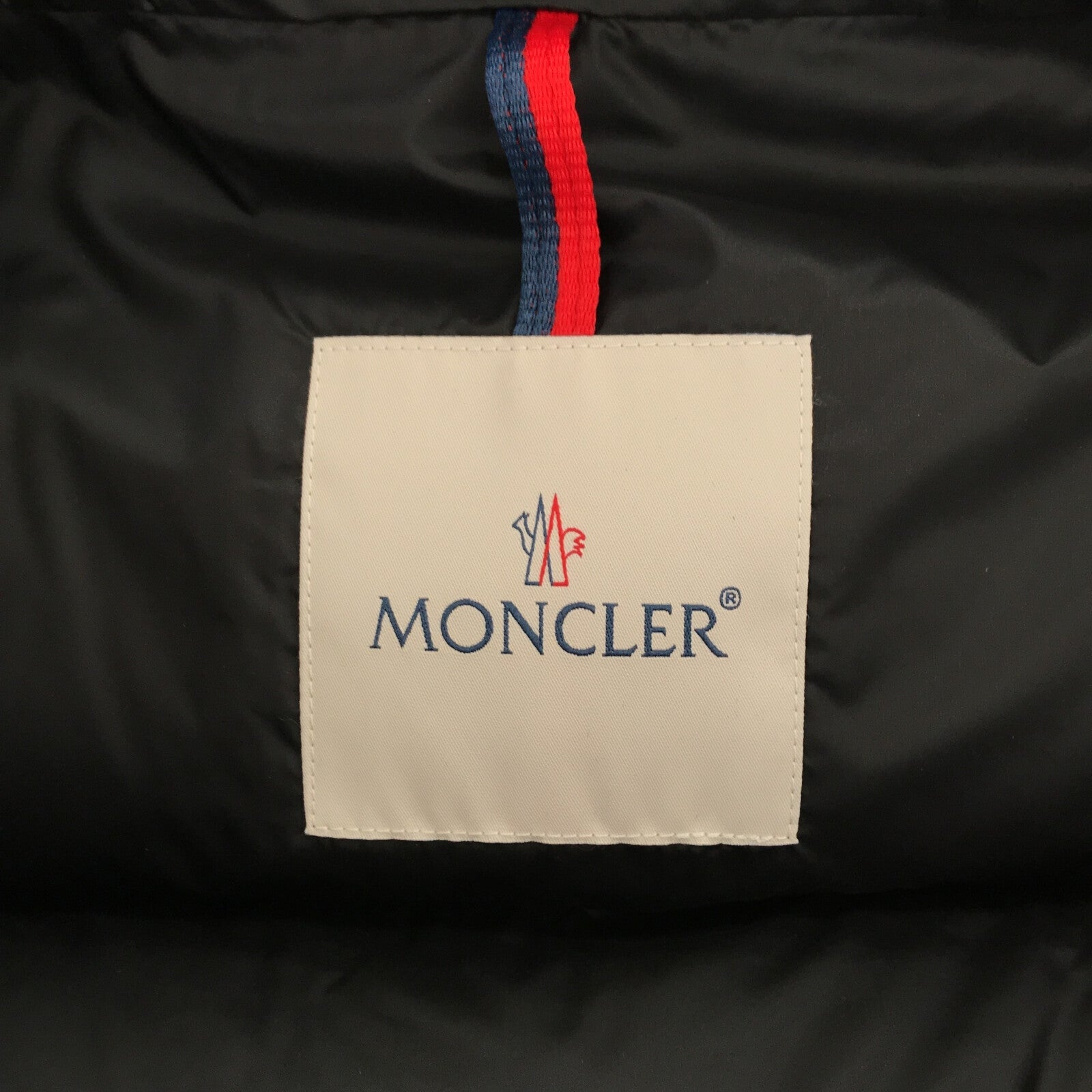 ダウンジャケット ダウンジャケット ナイロン ブラック モンクレール アウター MONCLER