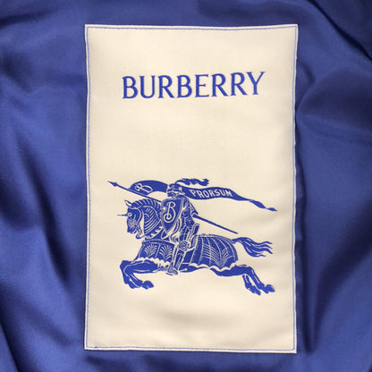 ダウンジャケット ポリアミド ブルー バーバリー アウター BURBERRY