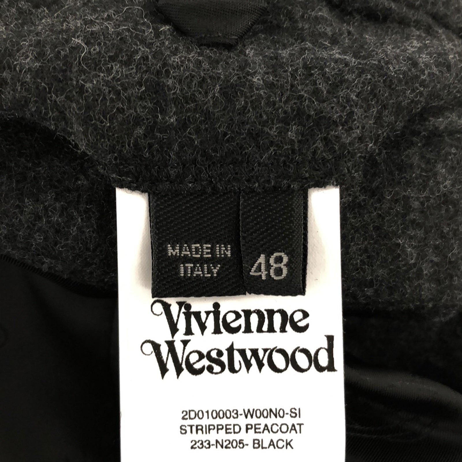 コート ウール ブラック ヴィヴィアンウエストウッド アウター Vivienne Westwood