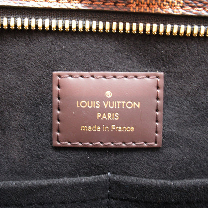 ジャージー ショルダーバッグ レザー PVCコーティングキャンバス ダミエ ブラウン ノワール ルイヴィトン バッグ LOUIS VUITTON