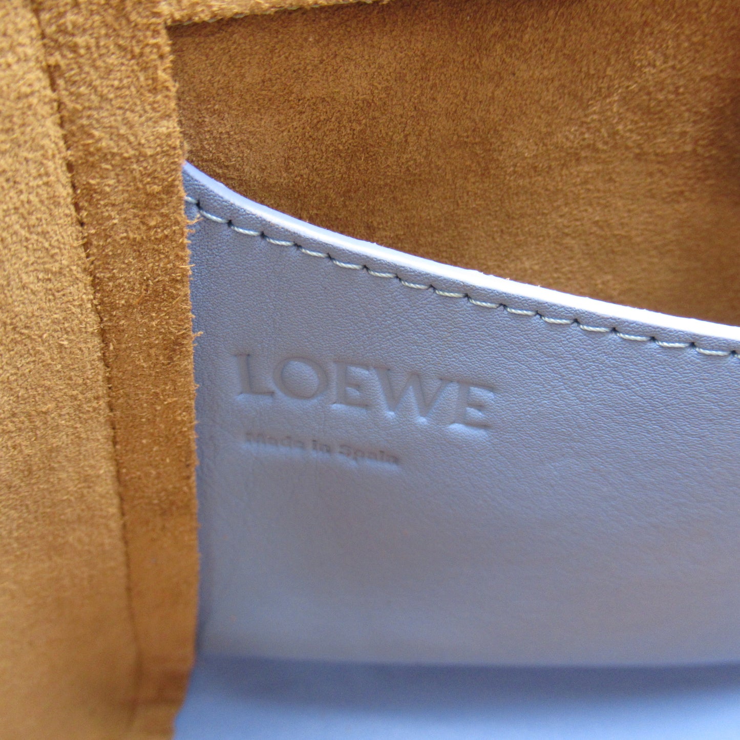 ハンモックナゲット ショルダーバッグ ショルダーバッグ レザー ブルー ロエベ バッグ LOEWE