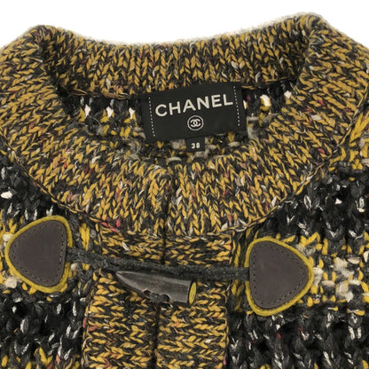 ニットジャケット ジャケット ウール イエロー シャネル アウター CHANEL