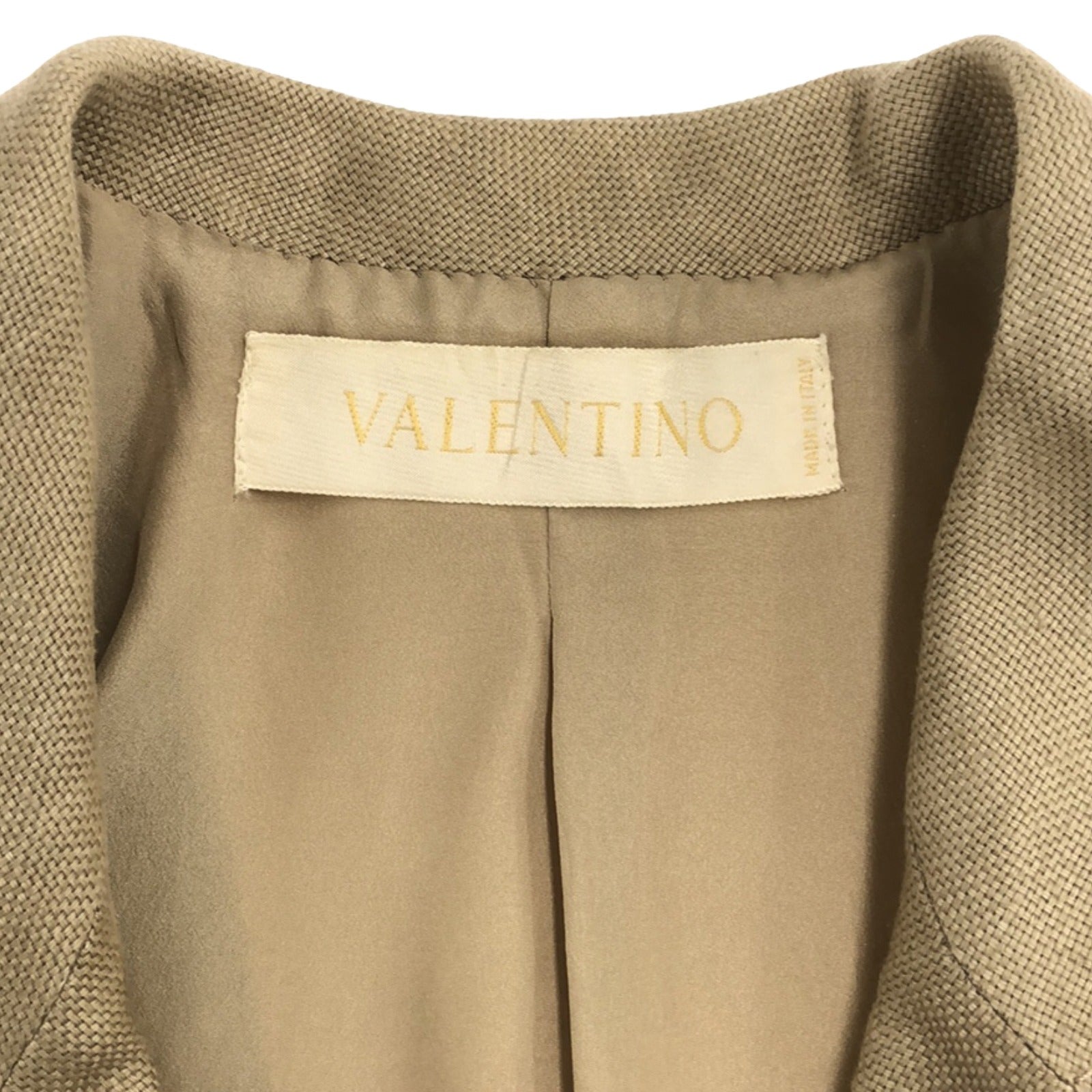 ジャケット テーラードジャケット ベージュ ヴァレンティノ アウター VALENTINO