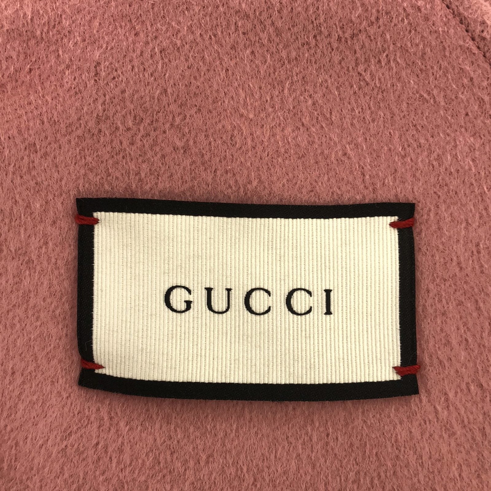 ピンクコート コート ウール ピンク グッチ アウター GUCCI