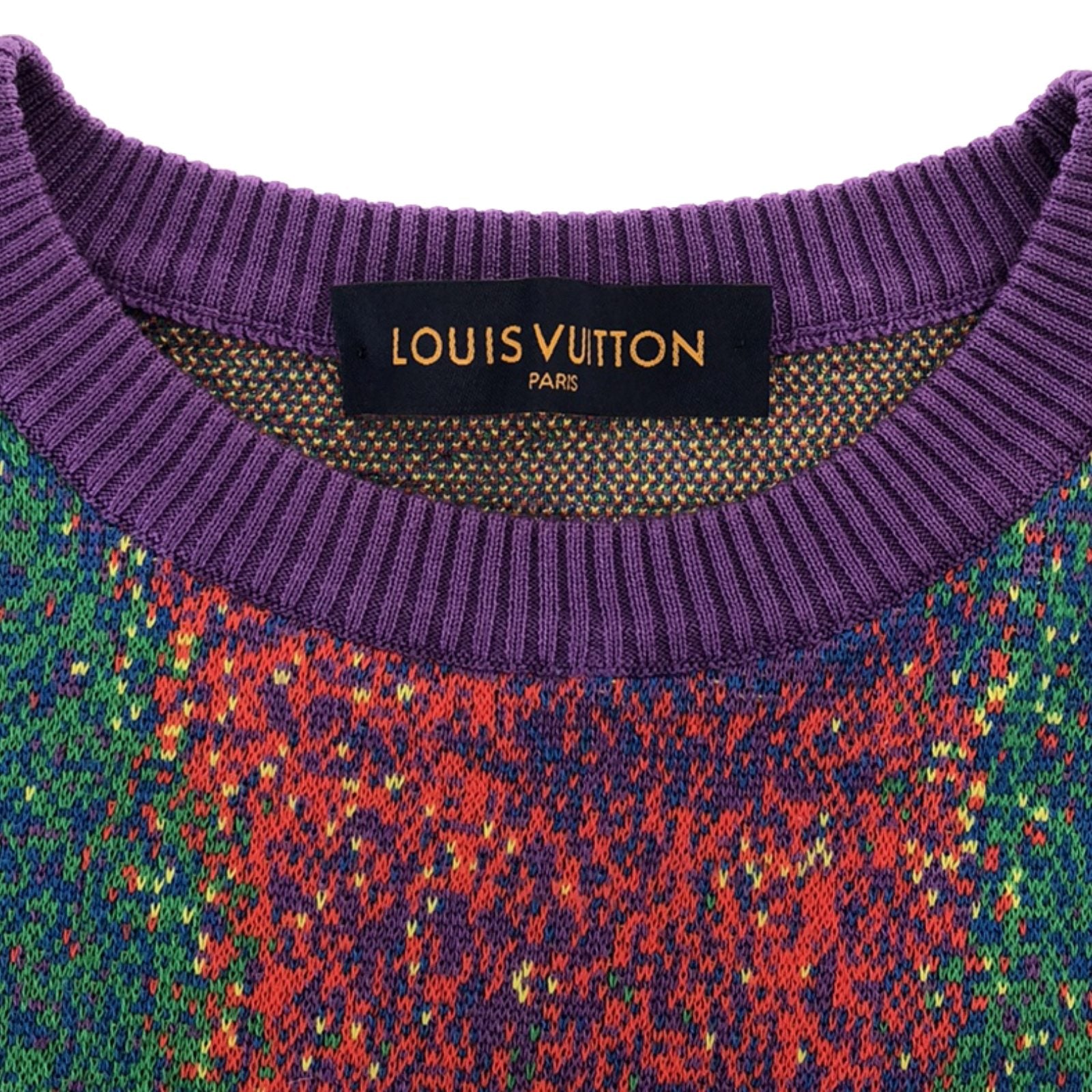 セーター 20AW セーター コットン マルチカラー ルイヴィトン トップス LOUIS VUITTON