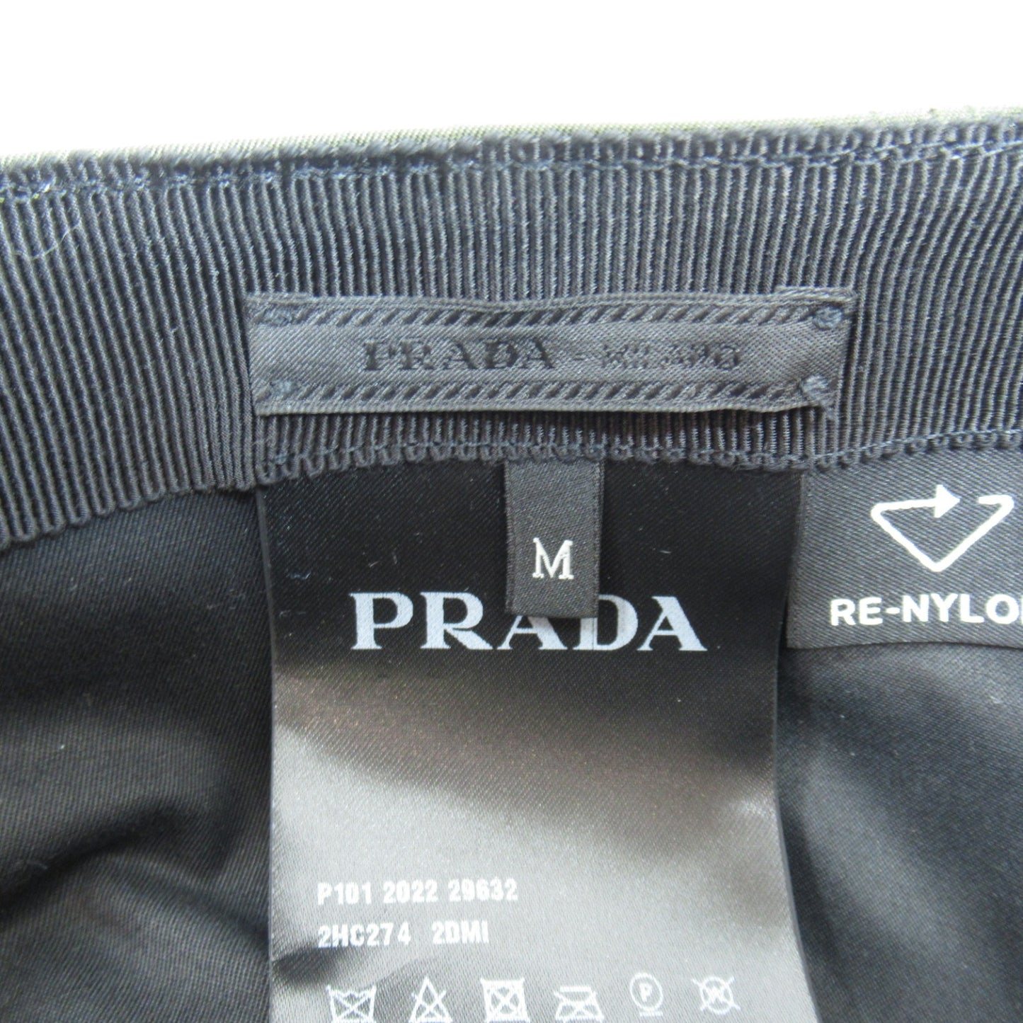 キャップ キャップ ポリアミド カーキグリーン プラダ 財布・小物 PRADA