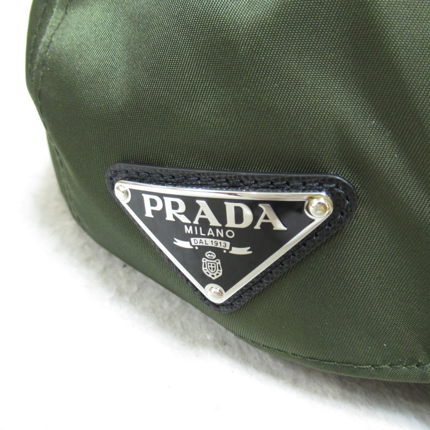 キャップ キャップ ポリアミド カーキグリーン プラダ 財布・小物 PRADA