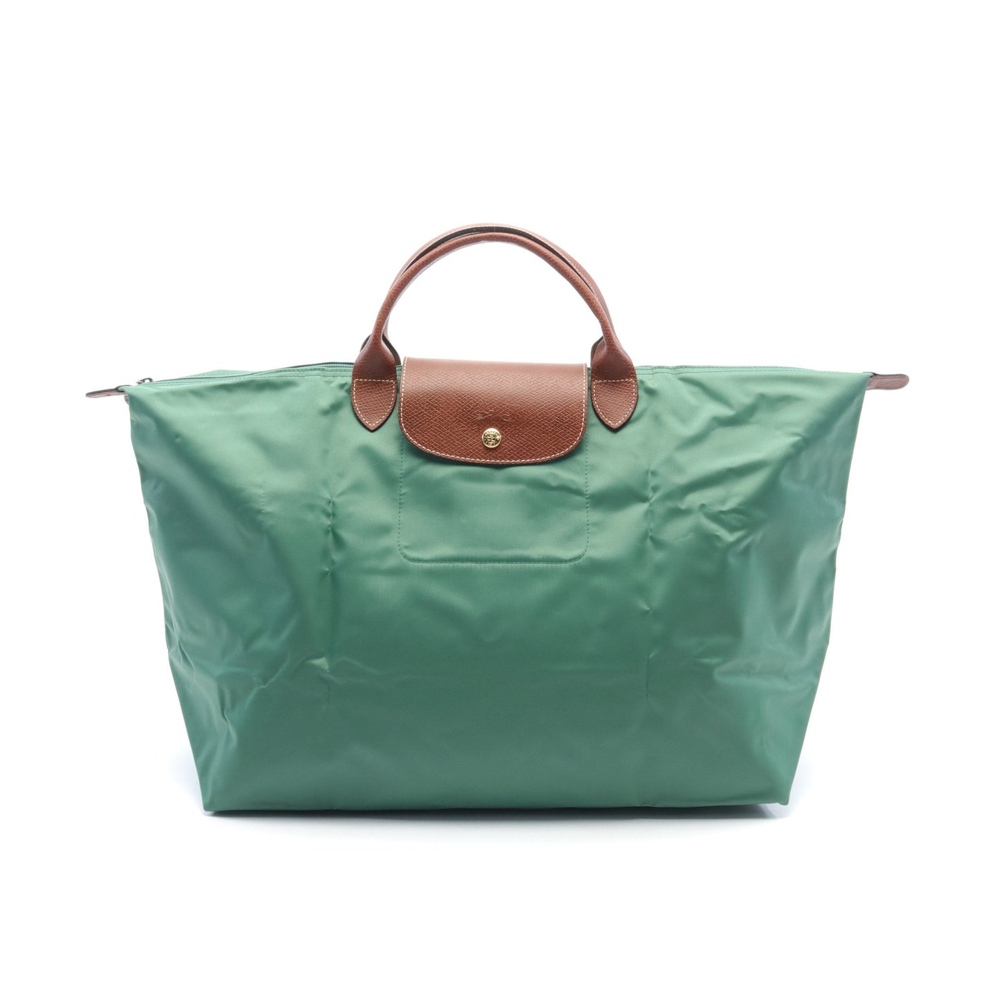 ル プリアージュ オリジナル トラベル S ハンドバッグ トートバッグ ナイロン レザー グリーン ブラウン ロンシャン バッグ LONGCHAMP