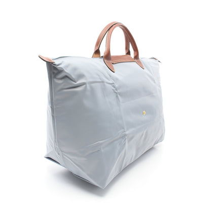 Le Pliage Original S Travel bag ル プリアージュ オリジナル S トラベルバッグ ボストンバッグ ナイロン レザー ブルーグレー ブラウン ロンシャン バッグ LONGCHAMP