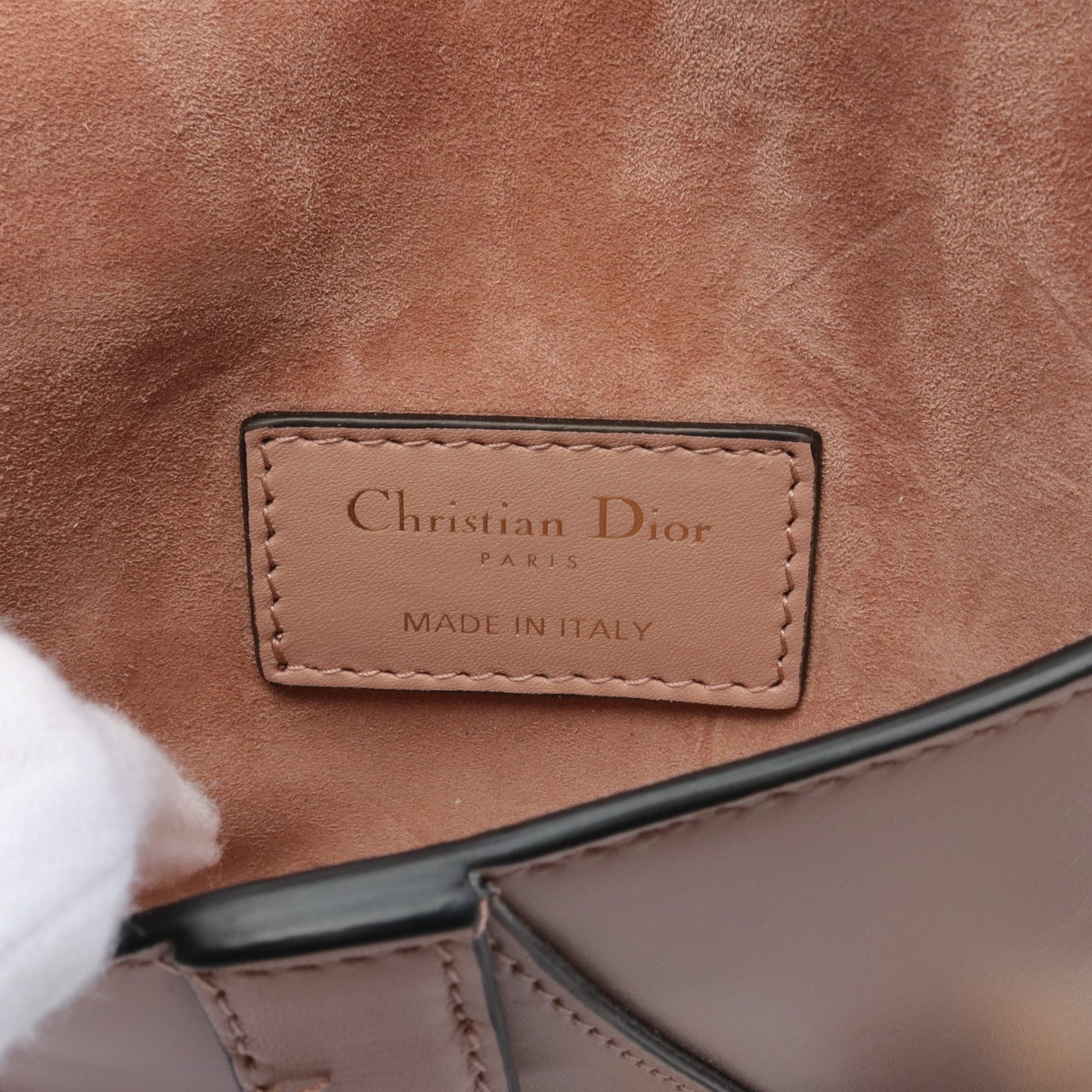 SADDLE サドル ボディバッグ ウエストバッグ レザー ダスティピンク クリスチャンディオール バッグ Christian Dior