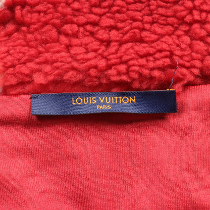 Louis Vuitton × NIGO ダミエ フリース ブルゾン オフホワイト レッド ルイヴィトン アウター LOUIS VUITTON