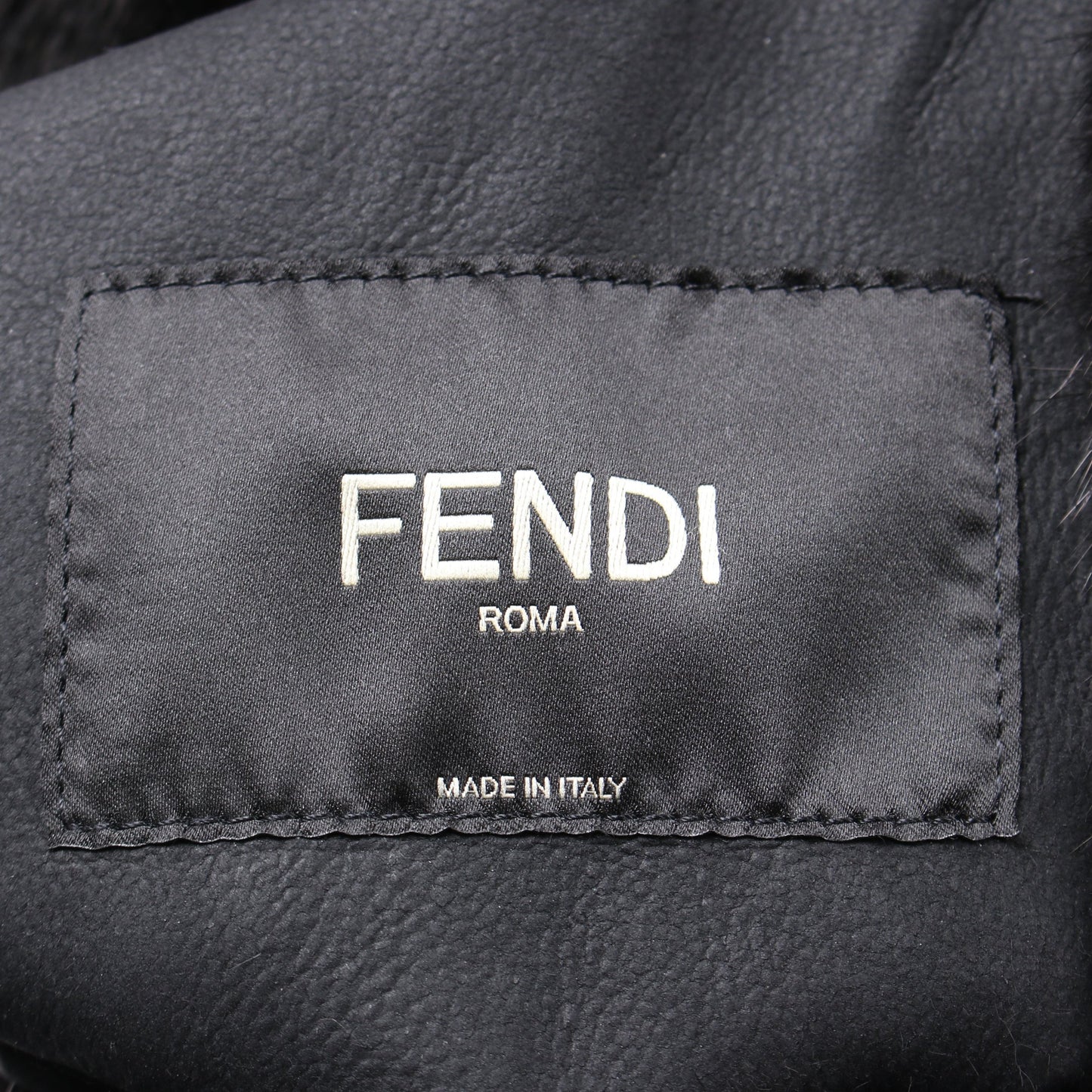 ブルゾン ミンク ブラック ダークブラウン フェンディ アウター FENDI