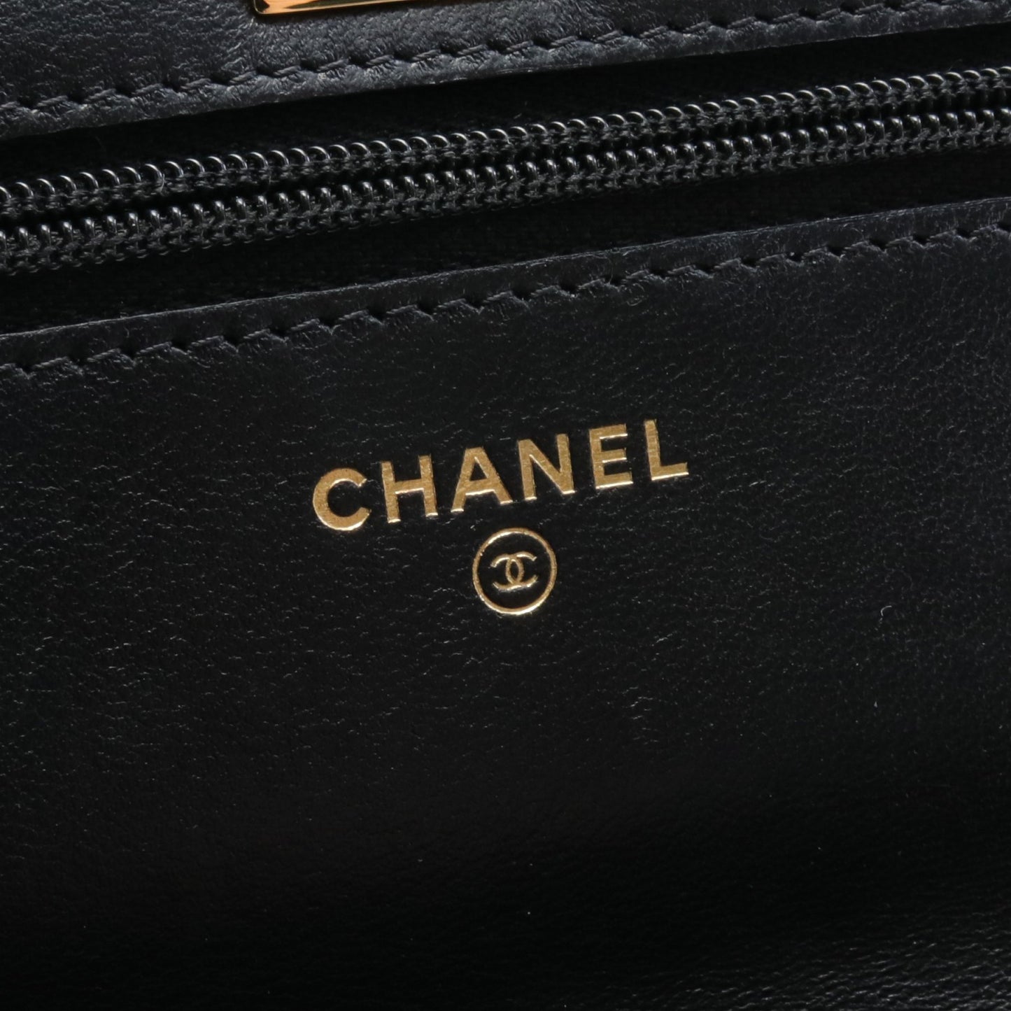 マトラッセ チェーンウォレット ラムスキン ブラック ゴールド金具 シャネル バッグ CHANEL