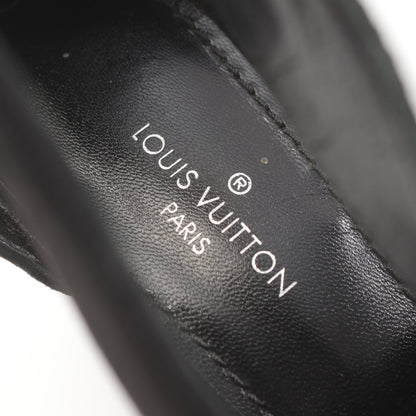 サンダル スエード ブラック ルイヴィトン シューズ LOUIS VUITTON