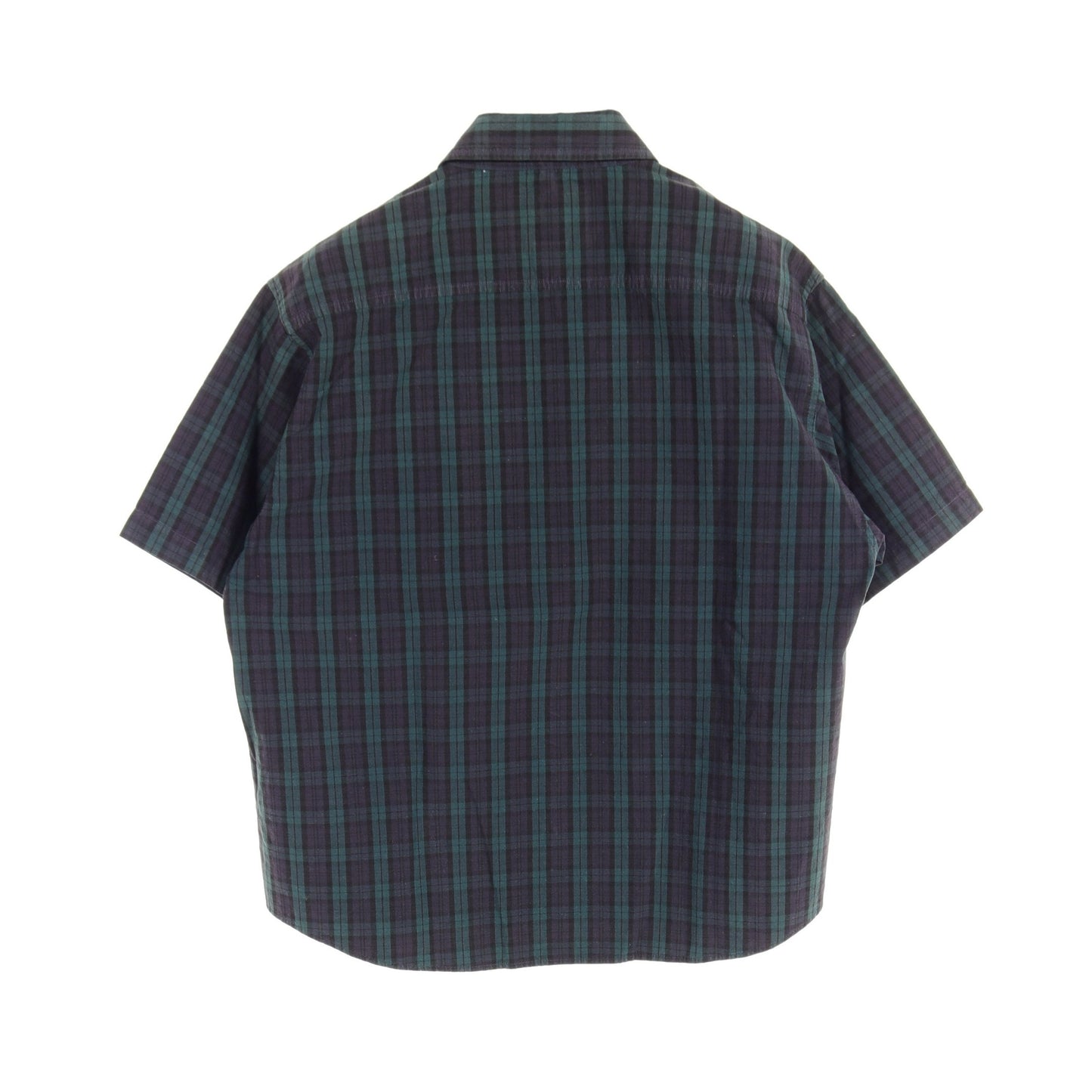 LP SS Shirt シャツ 半袖 チェック コットン リネン グリーン ダブルタップス トップス WTAPS