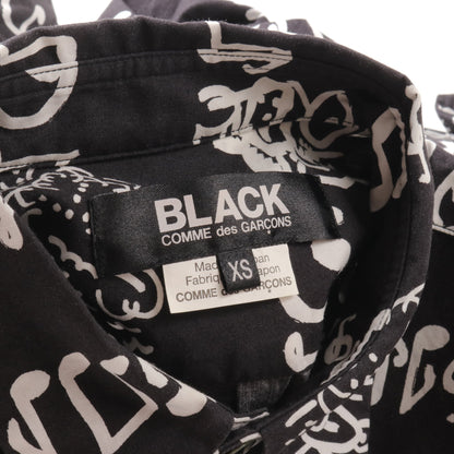 シャツ コットン ブラック ブラックコムデギャルソン トップス BLACK COMME des GARCONS