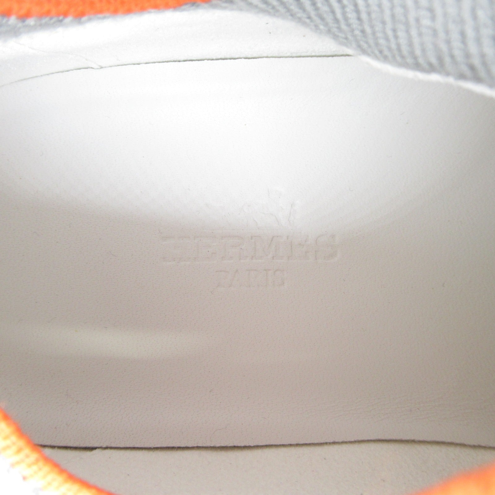 スニーカー スニーカー キャンバス グレー エルメス シューズ HERMES