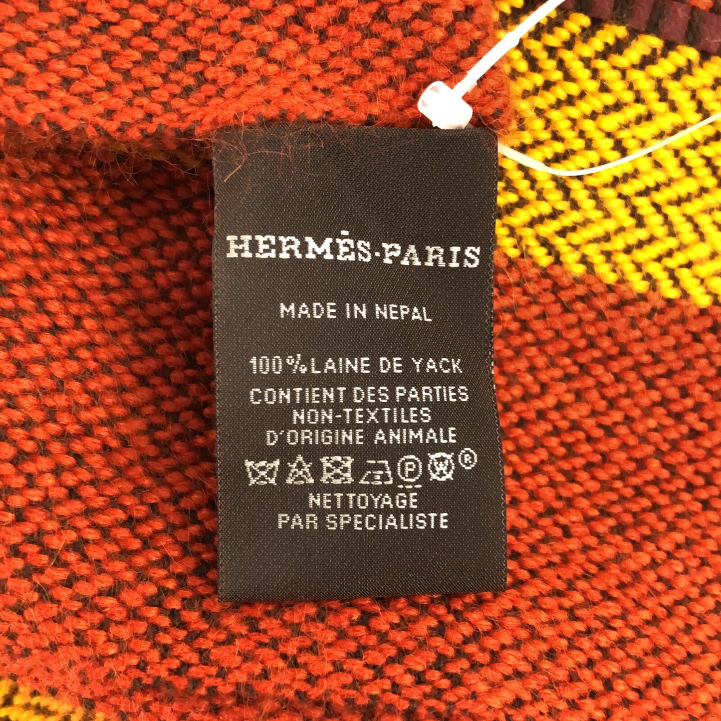 ストール ウール ブラック エルメス 財布・小物 HERMES