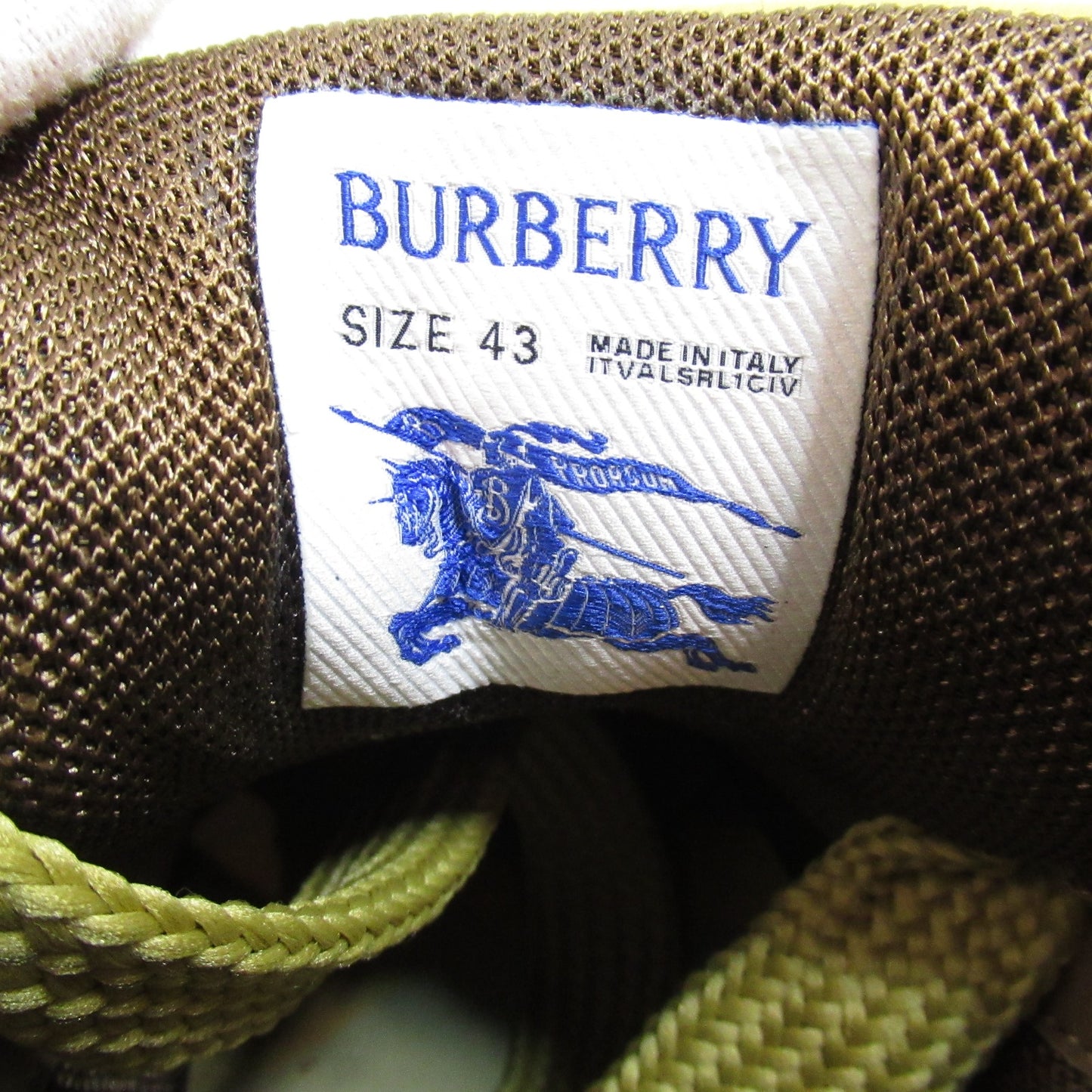 トレックブーツ スニーカー スニーカー ファブリック ヌバック ベージュ バーバリー シューズ BURBERRY