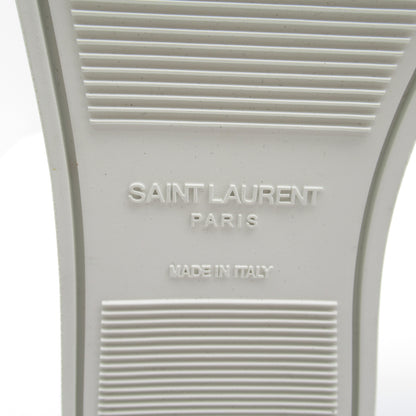 スニーカー スニーカー レザー ラバー ホワイト サンローラン シューズ Saint Laurent