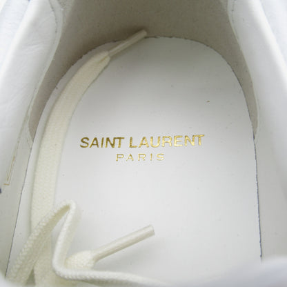 スニーカー スニーカー レザー ラバー ホワイト サンローラン シューズ Saint Laurent