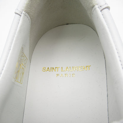 スニーカー スニーカー レザー ラバー ホワイト サンローラン シューズ Saint Laurent