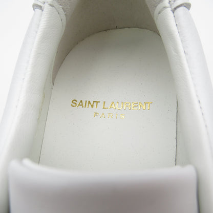 スニーカー スニーカー レザー ラバー ホワイト サンローラン シューズ Saint Laurent