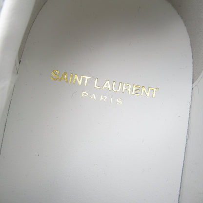 スニーカー スニーカー レザー ラバー ホワイト サンローラン シューズ Saint Laurent