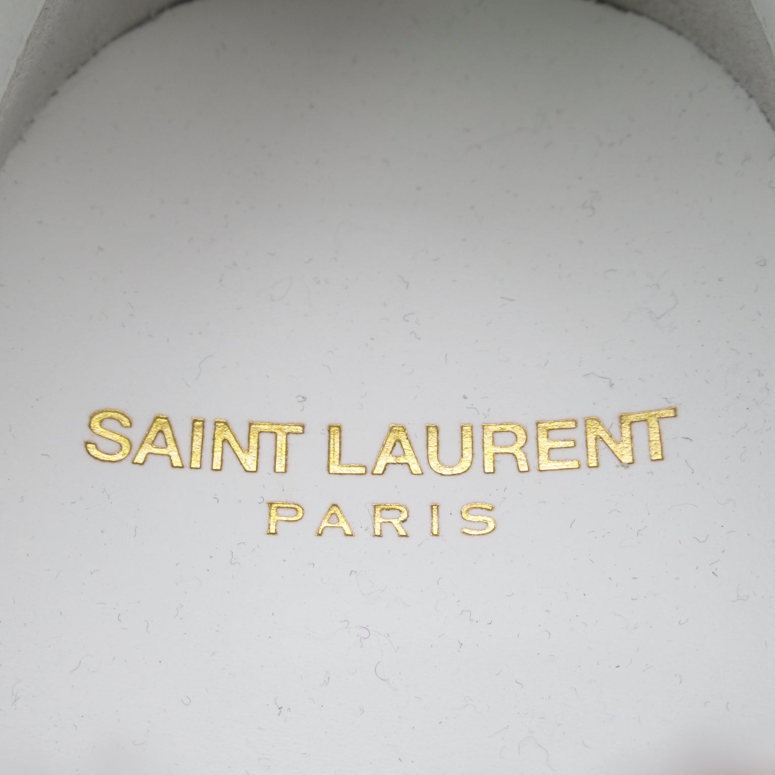 スニーカー スニーカー コットン レザー ラバー ホワイト クリーム サンローラン シューズ Saint Laurent