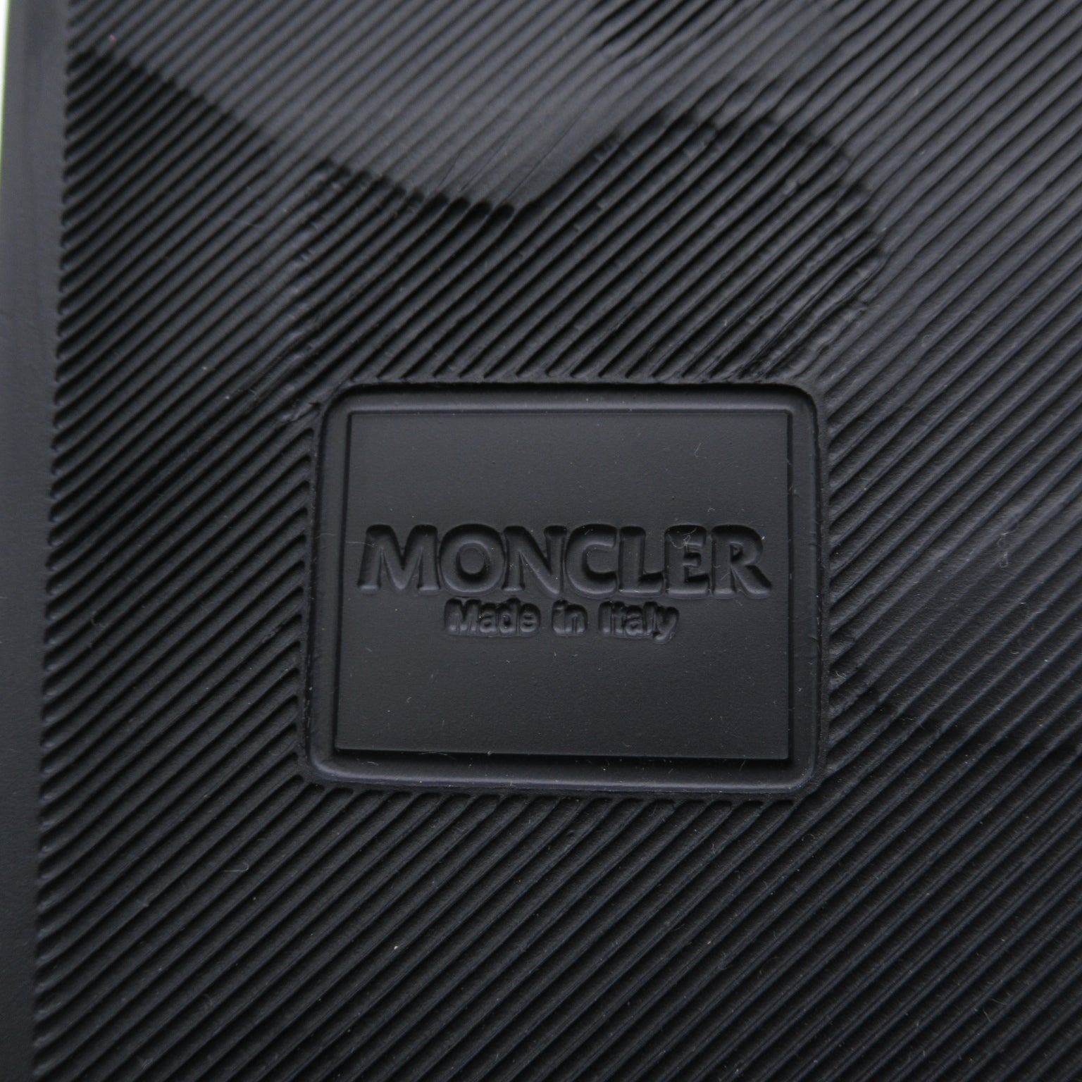 バジーレ X サンダル サンダル ラバー ネイビー モンクレール シューズ MONCLER