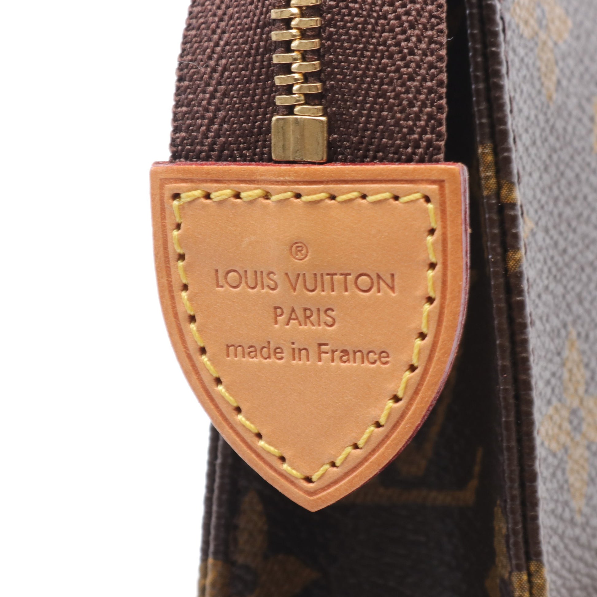 ポッシュ トワレ15 モノグラム コスメポーチ PVC レザー ブラウン ルイヴィトン 財布・小物 LOUIS VUITTON