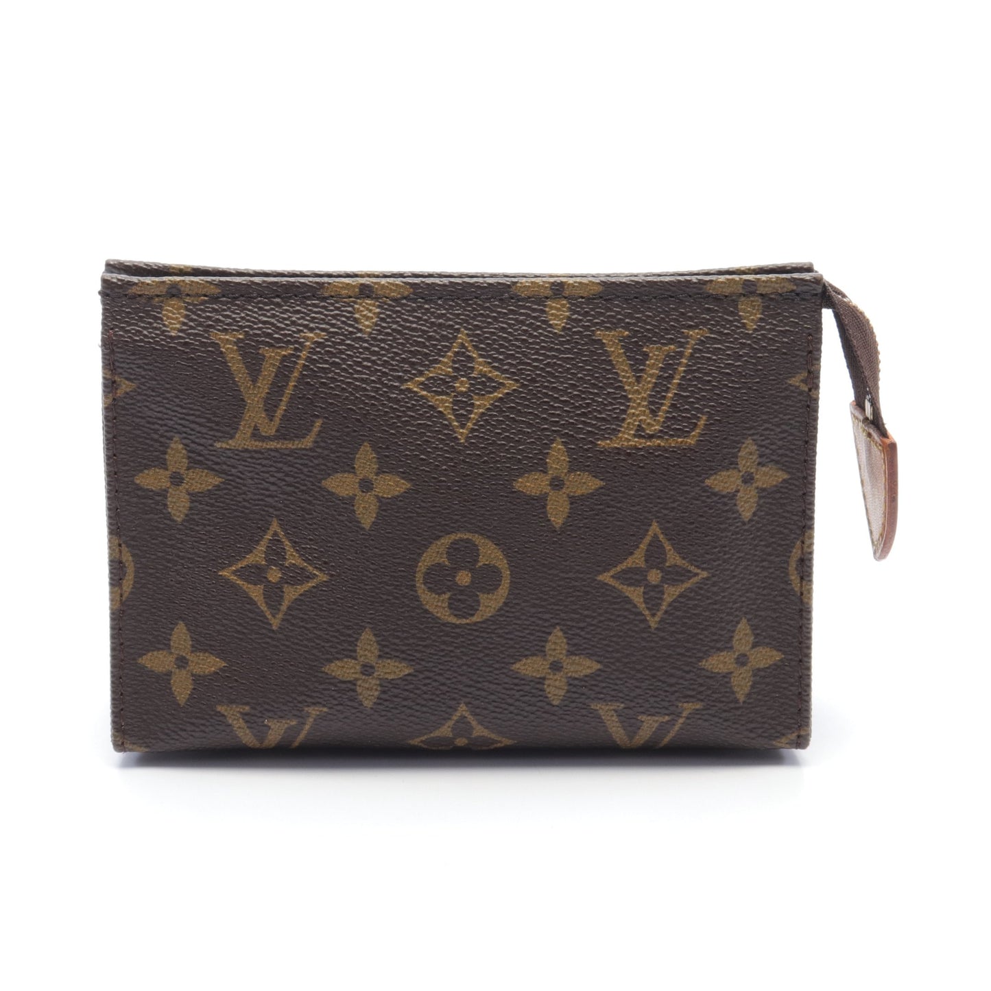 ポッシュ トワレ15 モノグラム コスメポーチ PVC レザー ブラウン ルイヴィトン 財布・小物 LOUIS VUITTON