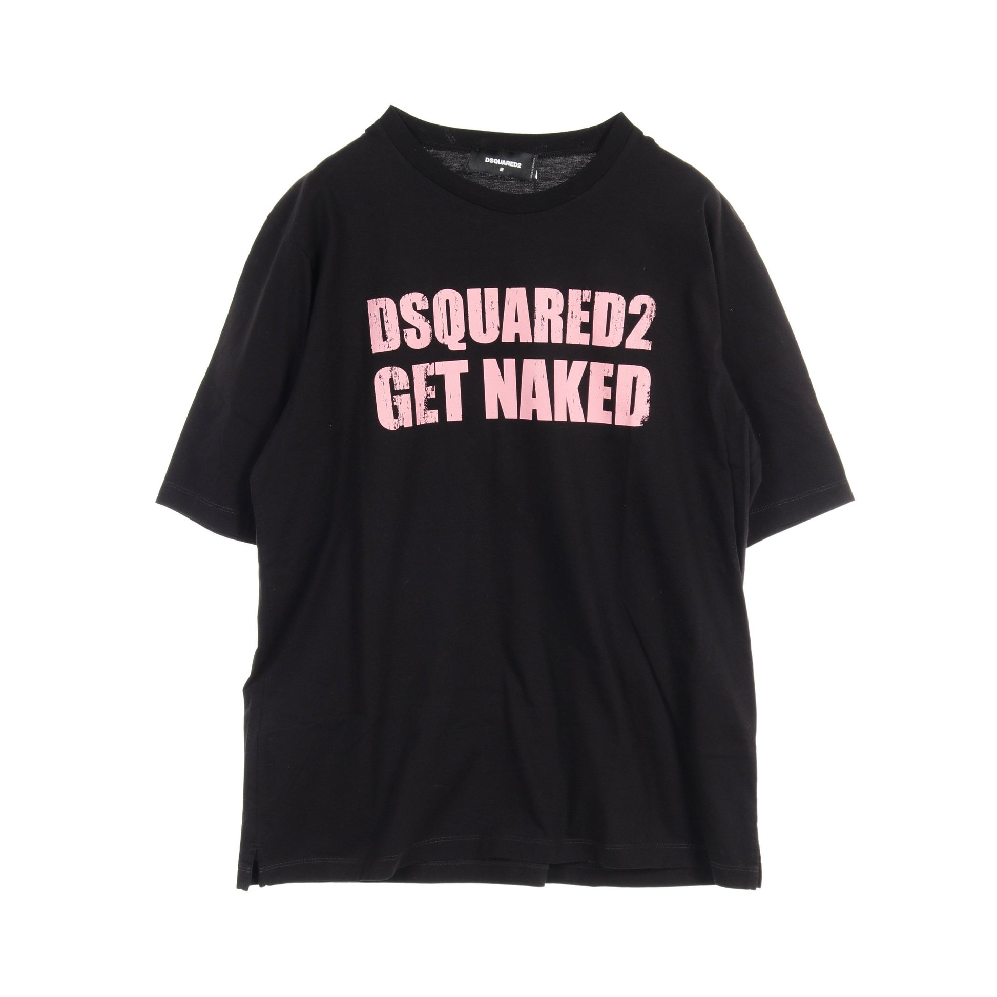 Skater Fit Tee Tシャツ クルーネック 半袖 コットン ブラック ピンク ディースクエアード トップス DSQUARED2