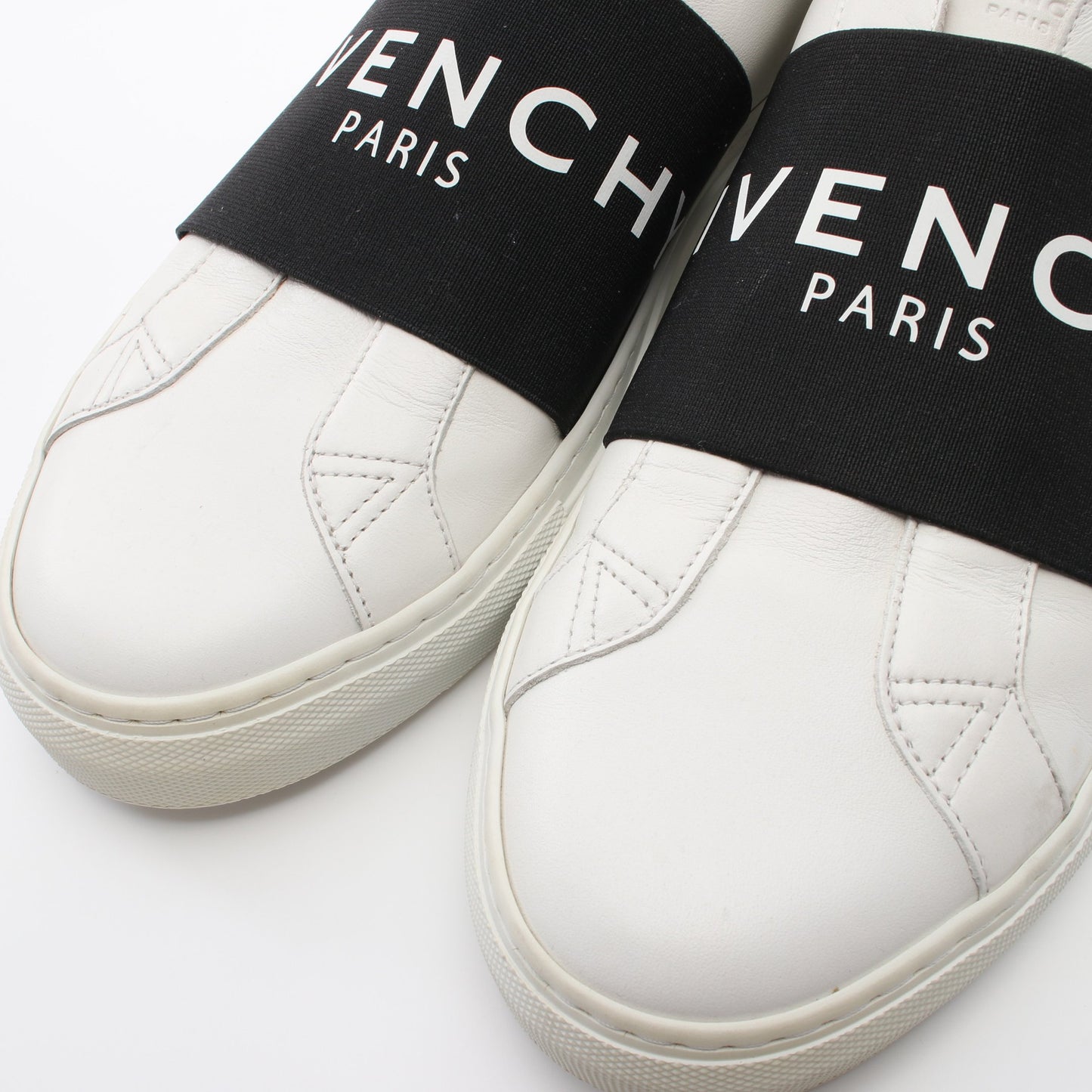 アーバンストリート スリッポン スニーカー レザー ホワイト ブラック ジバンシィ シューズ GIVENCHY