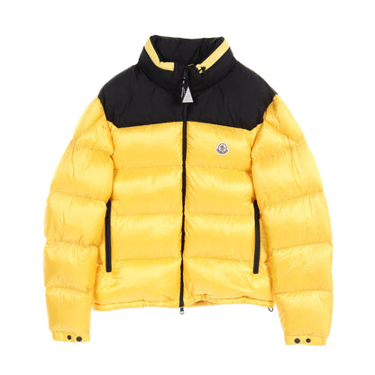 PEUPLIER ダウンジャケット ナイロン イエロー ブラック フード付き モンクレール アウター MONCLER