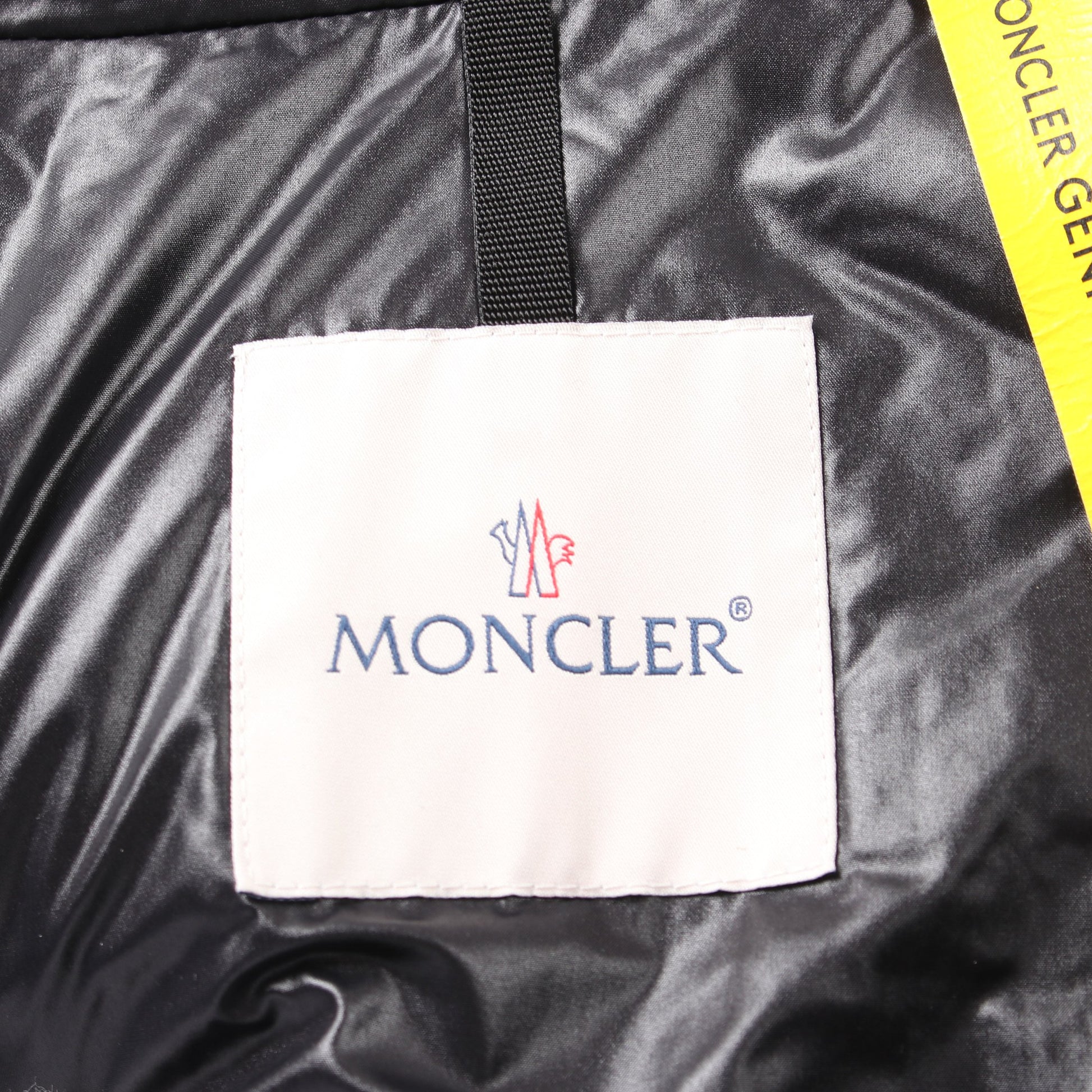 MONCLER GENIUS LICH ダウンジャケット チェック アルパカ ウール ブラック ホワイト モンクレール アウター MONCLER