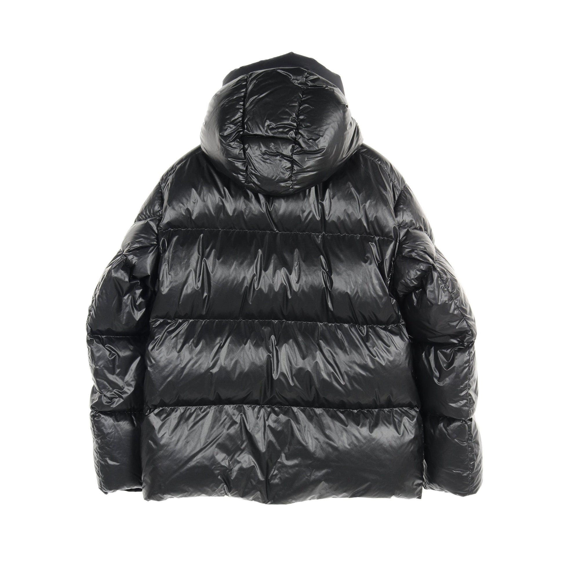 DAMAVAND ダウンジャケット ナイロン ブラック フード付き モンクレール アウター MONCLER