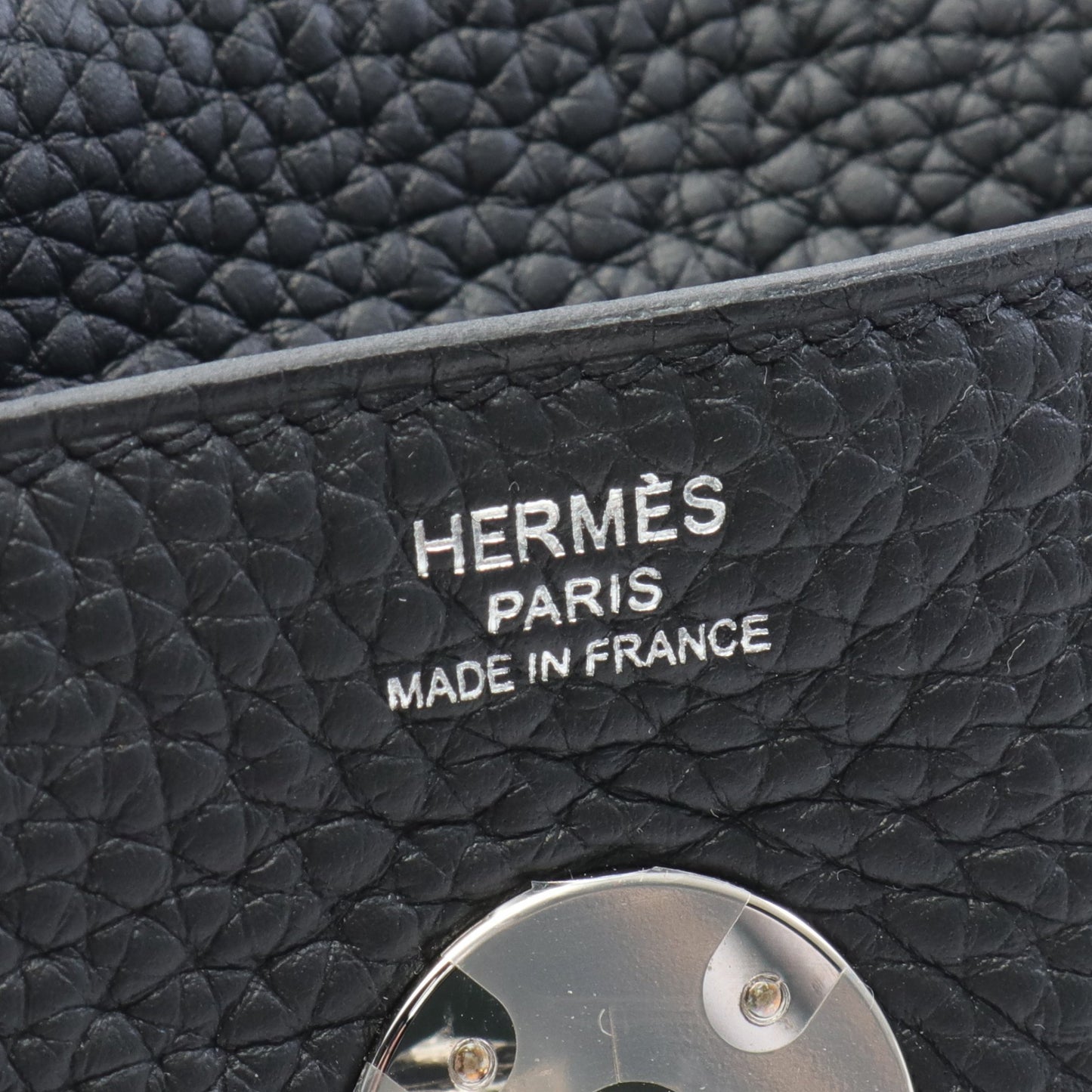 リンディ26 ショルダーバッグ トリヨンクレマンス ブラック シルバー金具 U刻印 エルメス バッグ HERMES