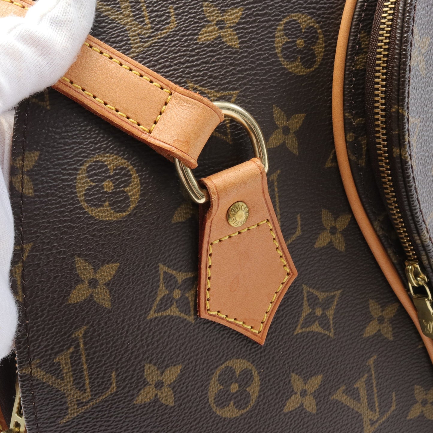 エリプス ショッピング モノグラム ショルダーバッグ PVC レザー ブラウン ルイヴィトン バッグ LOUIS VUITTON